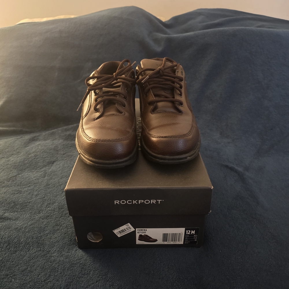 Rockport Men's Brown Leather Shoes
